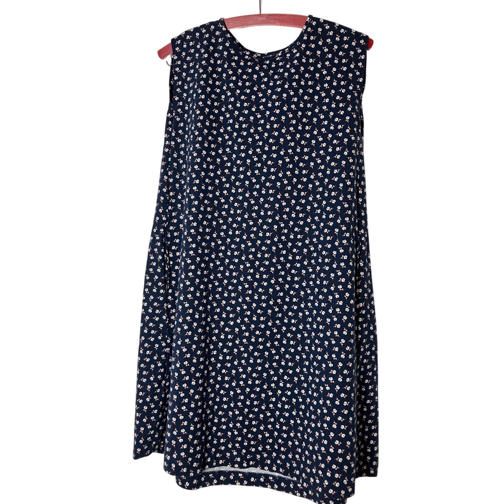 12 Girls 100% Cotton Cute Blue Floral Summer Dress